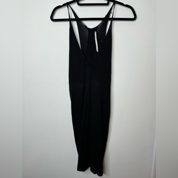 🎀 Twelfth Street By Cythia Vincent Black Tank Dress SIZE M MEDIUM - Picture 1 of 4